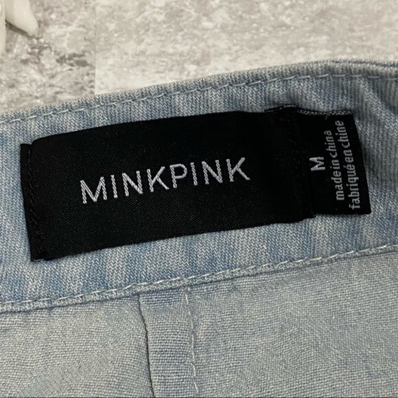 Minkpink Fringe Jean Mini Skirt 🎉HOST PICK🎉 - Picture 13 of 16